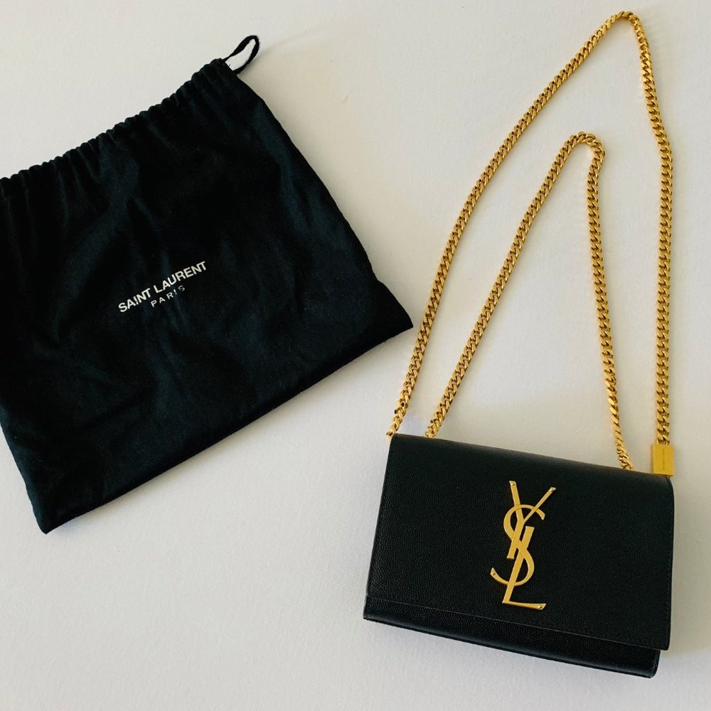 Small Kate Chain Crossbody Bag SAINT LAURENT - Picture 6 of 11